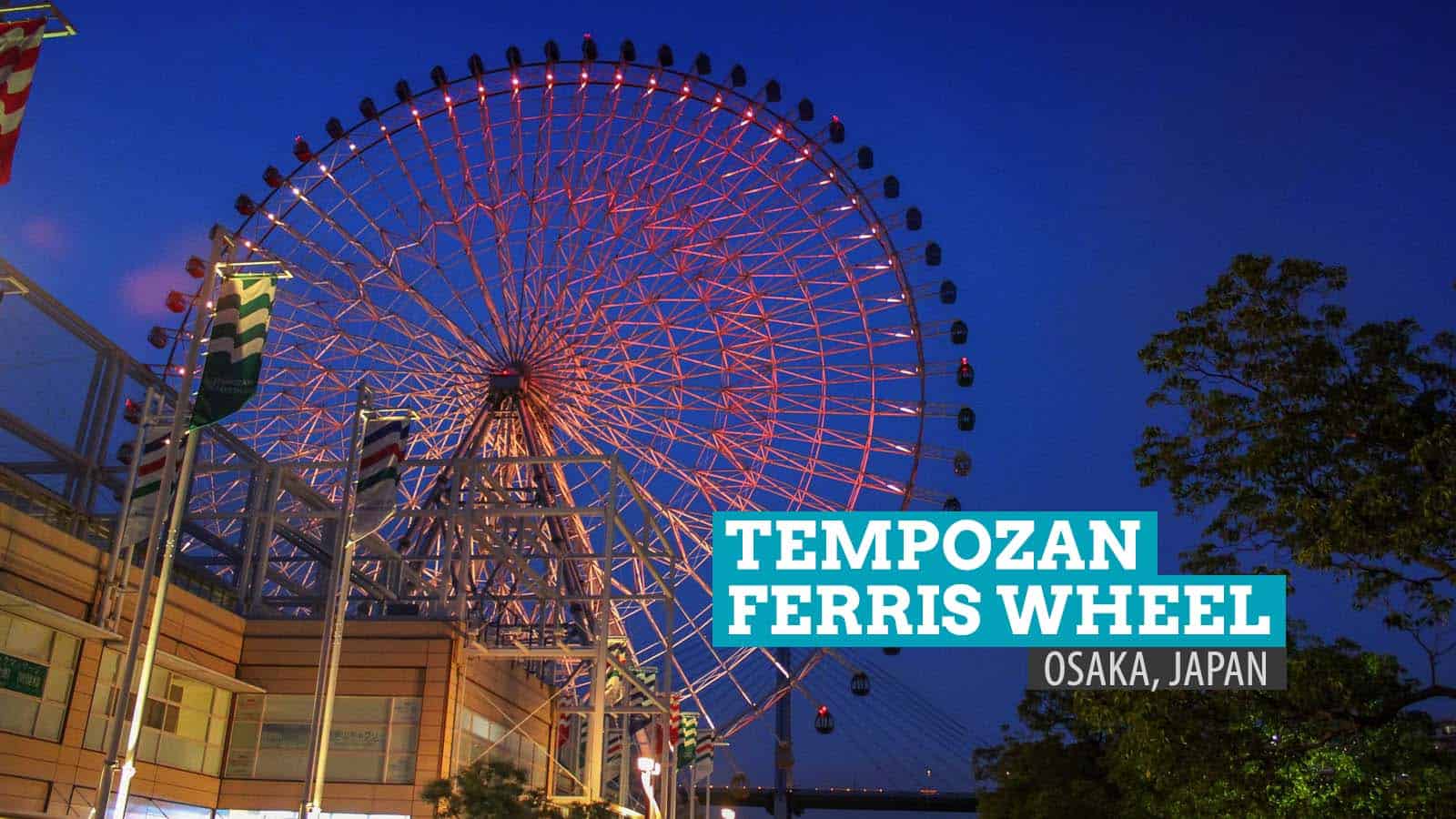 2. The Tempozan Ferris Wheel by the Numbers 2. The Tempozan Ferris Wheel by the Numbers