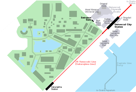 4. Traveling to Universal Studios Japan from Tokyo 4. Traveling to Universal Studios Japan from Tokyo